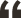 Quotation mark